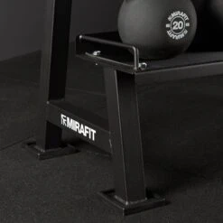 Mirafit Soft Touch Kettlebell Set & Weight Rack -Fitness Promotion Store Mirafit Kettlebell Stand close view 1