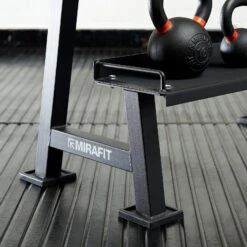 Mirafit Kettlebell Set & Weight Rack -Fitness Promotion Store Mirafit Kettlebell Storage Rack Close Up