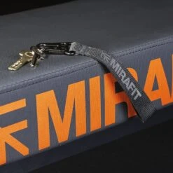 Mirafit Merchandise Bundle -Fitness Promotion Store Mirafit Key Clip with keys on Flat Bench 1