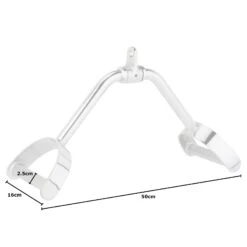 Mirafit Multi Purpose Seated Row Attachment With Rotating Eyelet -Fitness Promotion Store Mirafit Lat Pulldown and Seated Row Cable Attachments measurements