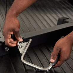 Mirafit Lateral Raise Cable Attachment -Fitness Promotion Store Mirafit Lateral Raise Cable Attachment Handle Being Attached