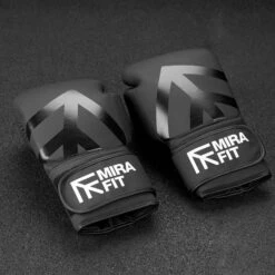 Mirafit Leather Boxing Gloves And Mitts -Fitness Promotion Store Mirafit Leather Boxing Gloves on mats 9