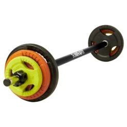 Mirafit Studio Pump Set Weights -Fitness Promotion Store Mirafit M2 1 4m Studio Pump Set Multicoloured on Bar