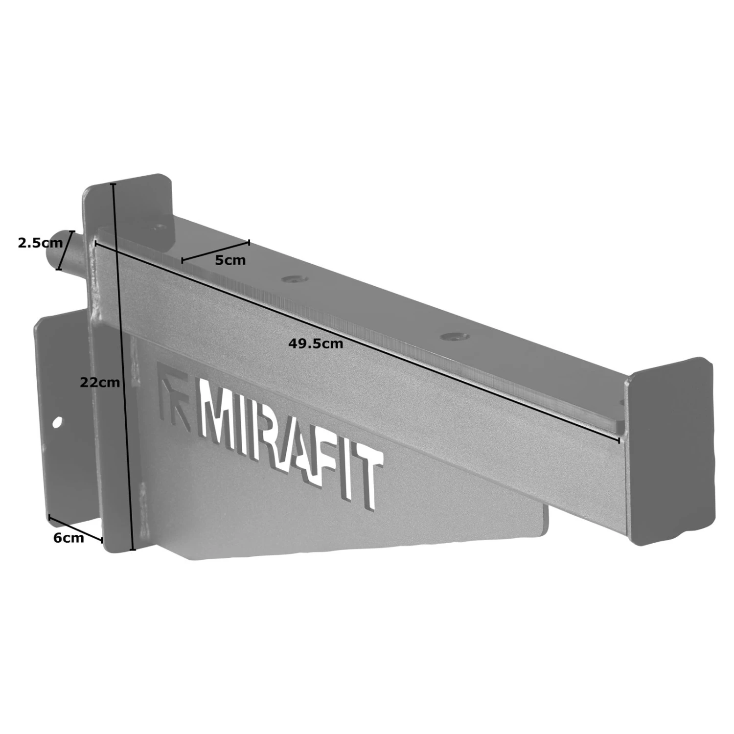 Mirafit M2 Black 60mm Safety Spotters 4 Mirafit M2 Black 60mm Safety Spotters - Image 4