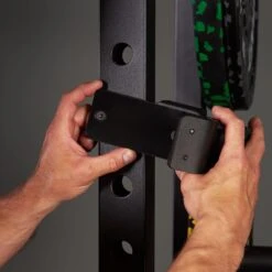 Mirafit M200 Standard J-Cups -Fitness Promotion Store Mirafit M200 J Cups being attached