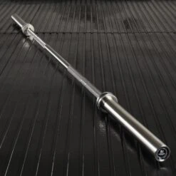 Mirafit M3 20kg Stainless Steel Barbell -Fitness Promotion Store Mirafit M3 7ft 20kg Stainless Steel Olympic Barbell on Gym Mats