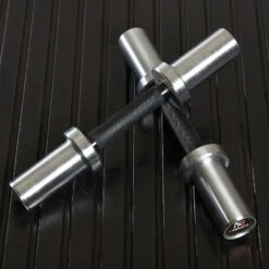 Mirafit M3 Olympic Dumbbell Bars -Fitness Promotion Store Mirafit M3 Olympic Dumbbell Bars on Gym Mats 1
