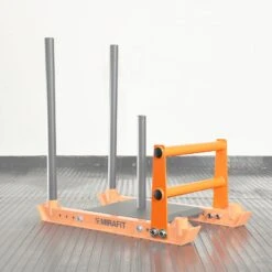 Mirafit M3 Weight Sled Double Lower Handle Attachment 13 Mirafit M3 Weight Sled Double Lower Handle Attachment -Fitness Promotion Store Mirafit M3 Sled Double Handle Attachment Orange