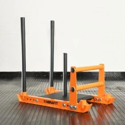 Mirafit M3 Weight Sled Double Lower Handle Attachment 14 Mirafit M3 Weight Sled Double Lower Handle Attachment -Fitness Promotion Store Mirafit M3 Sled Double Handle Attachment in Gym