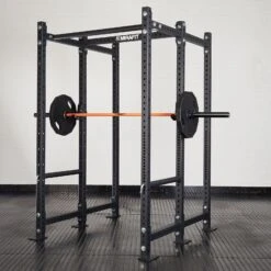 Mirafit M3 UHMW Sandwich J-Cups 10 Mirafit M3 UHMW Sandwich J-Cups -Fitness Promotion Store Mirafit M3 UHMW Sandwich J Cups on Power Rack With Barbell