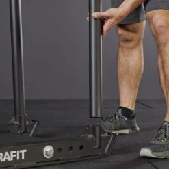 Mirafit M3 Weight Sled Bars -Fitness Promotion Store Mirafit M3 Weight Sled Bars attaching to weight sled