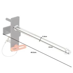 Mirafit M3 Wrist Roller Rack Attachment -Fitness Promotion Store Mirafit M3 Wrist Roller Rack Attachment Measurements