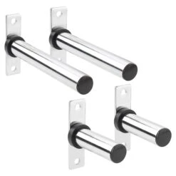 Mirafit M4 Chrome Weight Storage Poles
