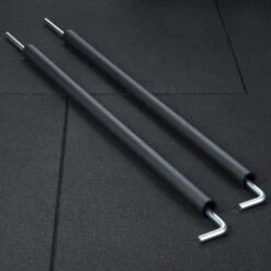 Mirafit M4 Pin Pipe Spotters -Fitness Promotion Store Mirafit M4 Pin Pipe Safety Spotters 42inch on mats 1