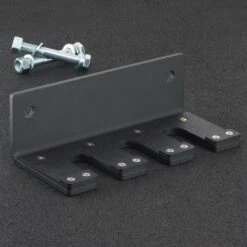 Mirafit M4 Rack 3 Barbell Holder -Fitness Promotion Store Mirafit M4 Vertical Barbell Holder on gym mats