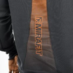 Mirafit Men's Charcoal Gym Hoodie -Fitness Promotion Store Mirafit Mens Charcoal Gym Hoodie back pannel 7