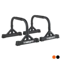 Mirafit Mini Parallettes -Fitness Promotion Store Mirafit Mini Paralettes Black 1