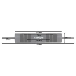 Mirafit Multi Grip 10" Strongman Log 16 Mirafit Multi Grip 10" Strongman Log -Fitness Promotion Store Mirafit Multi Grip Strongman Log on White Background with Measurements