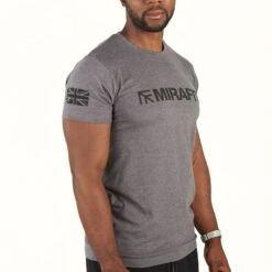Mirafit Muscle Fit T-Shirt - Charcoal