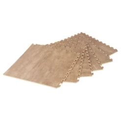 Mirafit Oak Effect Interlocking Floor Mats