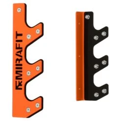 Mirafit 3 Barbell Wall Rack -Fitness Promotion Store Mirafit Orange 3 Barbell Wall Rack