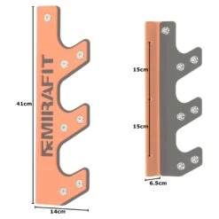 Mirafit 3 Barbell Wall Rack -Fitness Promotion Store Mirafit Orange 3 Barbell Wall Rack Measurements