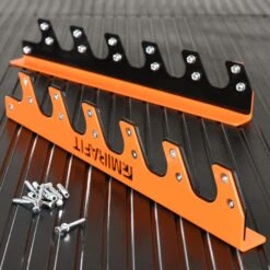 Mirafit 6 Barbell Wall Rack 12 Mirafit 6 Barbell Wall Rack -Fitness Promotion Store Mirafit Orange 6 Barbell Wall Rack on Gym Mats