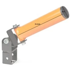 Mirafit Landmine Attachment For 60mm Power Rack -Fitness Promotion Store Mirafit Orange 60mm Rack Landmine Attachment on White Background with Measurements 1