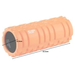 Mirafit Deluxe Hi-Density Foam Roller -Fitness Promotion Store Mirafit Orange Deluxe Hi Density Foam Roller with Measurements 2