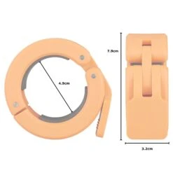 Mirafit Olympic Dumbbell Collars -Fitness Promotion Store Mirafit Orange Olympic Dumbbell Collars measurements