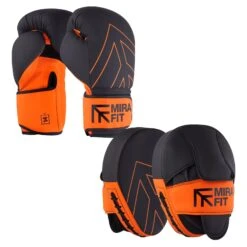 Fitness Promotion Store 25 Mirafit PU Boxing Gloves And Mitts