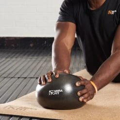 Mirafit Pilates Ball Multipack -Fitness Promotion Store Mirafit Pilates Ball black in use