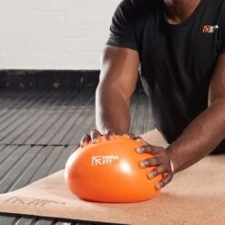 Mirafit Pilates Ball Multipack -Fitness Promotion Store Mirafit Pilates Ball orange in use