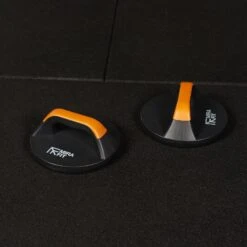 Mirafit Rotating Push Up Bars -Fitness Promotion Store Mirafit Push Up Bars on gym mats