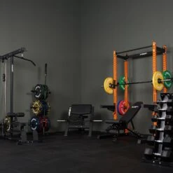 Mirafit 40mm Rubber Gym Floor Mats -Fitness Promotion Store Mirafit Rubber Gym Tiles in home gym 3