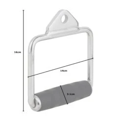 Mirafit Single Stirrup Cable Attachment With Rubber Grip -Fitness Promotion Store Mirafit Single Stirrup Cable Attachment with Rubber Grip Measurements