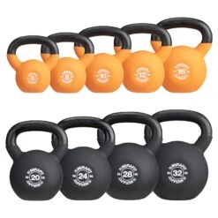 Mirafit Soft Touch Cast Iron Kettlebell Weight