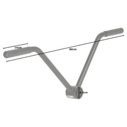 Mirafit Wide Row Landmine Kit 15 Mirafit Wide Row Landmine Kit -Fitness Promotion Store Mirafit Straight Grip Landmine Handle on White Background with Measurements 1