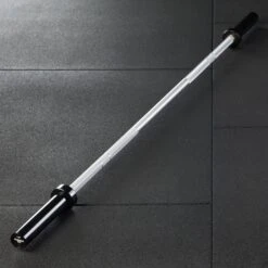 Mirafit 7kg 6ft Olympic Technique Bar -Fitness Promotion Store Mirafit Technique Bar Black and Silver on mats 3