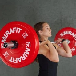 Mirafit 7kg 6ft Olympic Technique Bar -Fitness Promotion Store Mirafit Technique Bar Silver clean 3