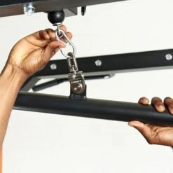 Mirafit Thick Grip Lat Pulldown Bar Cable Attachment 7 Mirafit Thick Grip Lat Pulldown Bar Cable Attachment -Fitness Promotion Store Mirafit Thick Grip Lat Pulldown Bar Cable Attachment attached