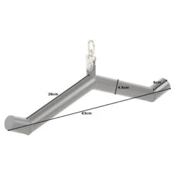 Mirafit Thick Grip Wide V Bar Pushdown Cable Attachment -Fitness Promotion Store Mirafit Thick Grip Wide V Bar Pushdown Cable Attachment Measurements