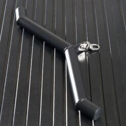 Mirafit Thick Grip Wide V Bar Pushdown Cable Attachment -Fitness Promotion Store Mirafit Thick Grip Wide V Bar Pushdown Cable Attachment on Gym Mats