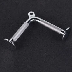 Mirafit Tricep V Bar Attachment With Knurled Grips -Fitness Promotion Store Mirafit Tricep Extension Bar with Knurled Grips on Gym Mats