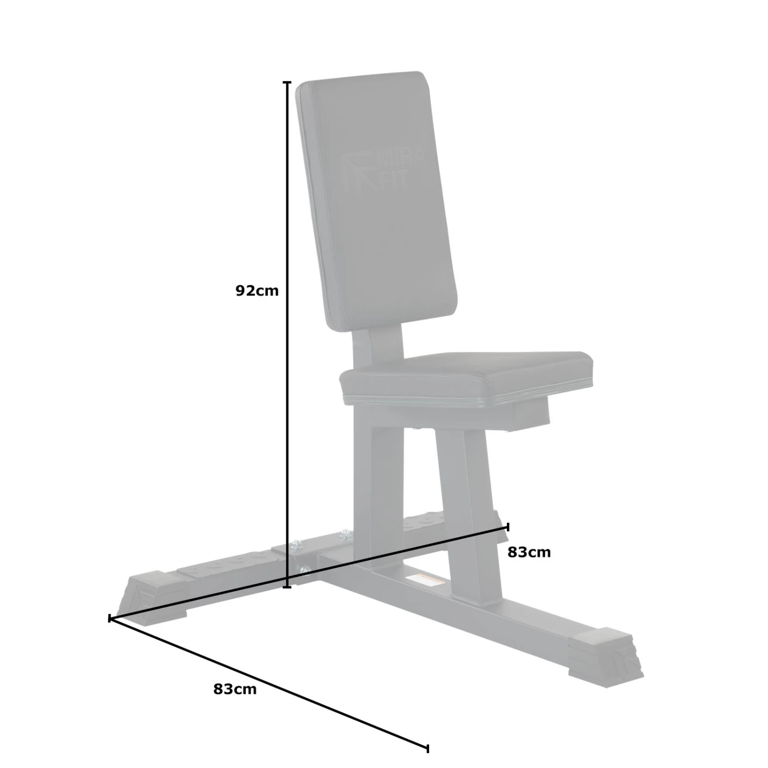 Mirafit Seated Utility Bench 8 Mirafit Seated Utility Bench - Image 8
