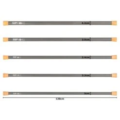 Mirafit Aerobic Weighted Body Bar -Fitness Promotion Store Mirafit Weighted Workout Bar measurements 1