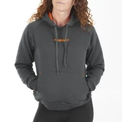 Mirafit Women's Charcoal Gym Hoodie