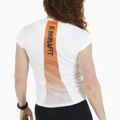 Mirafit Women's Technical Gym T-Shirt - White -Fitness Promotion Store Mirafit Womens Technical Gym T Shirt back