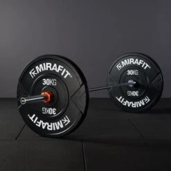 Mirafit XL 30kg Weight Plates -Fitness Promotion Store Mirafit XL 30kg Bumper Plates on bars