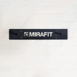 Mirafit Exercise Mat Wall Hanger -Fitness Promotion Store Mirafit Yoga Mat Hanger Fitted on White Brick Wall